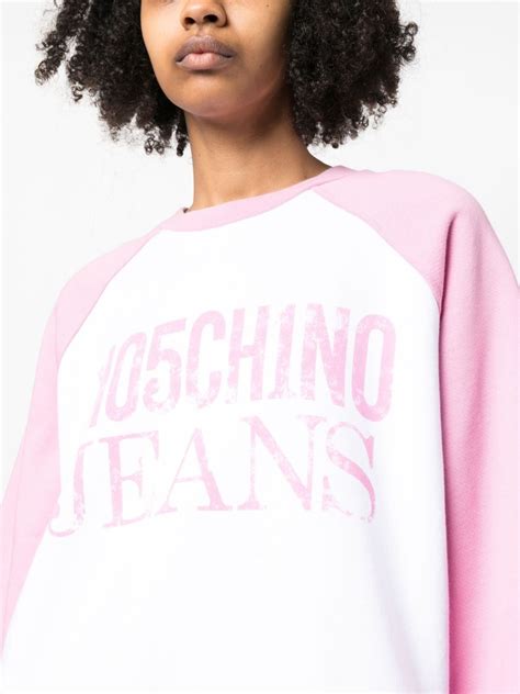 moschino sweatshirt farfetch.